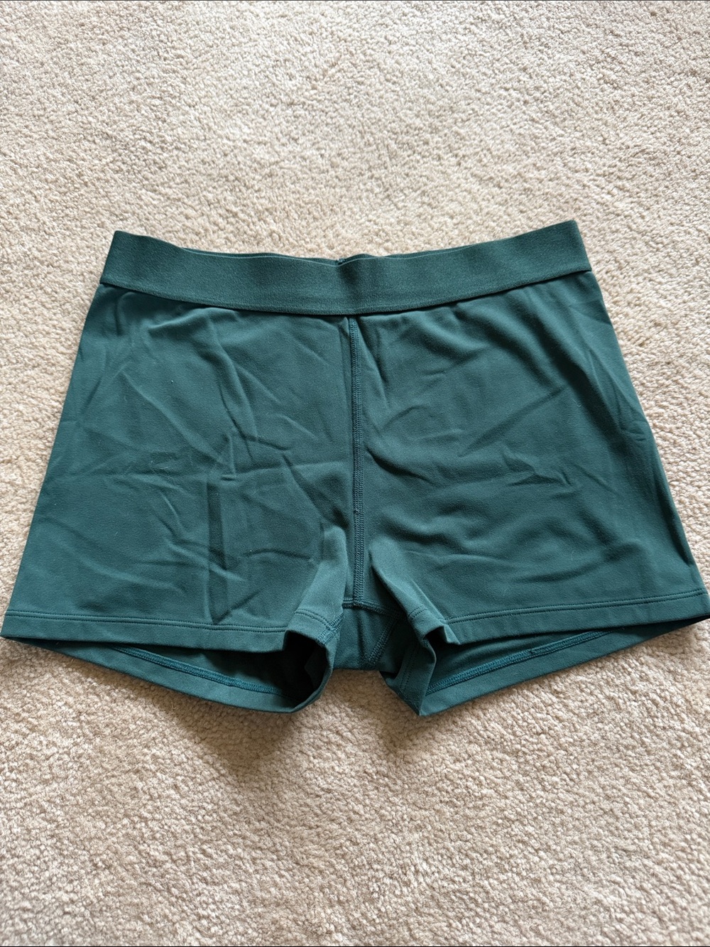 Sporty & Rich Deep Green Bike Shorts
